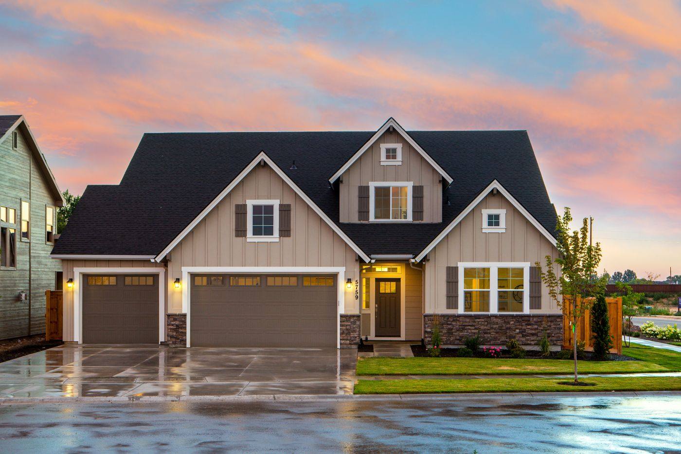 American suburban home — the kind of house we dry in Highland and along the Wasatch Front